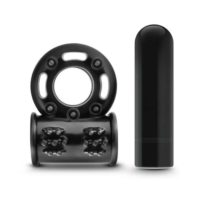 Fairvillacom Couples Performance Plus Thunder Vibrating Cock Ring Black