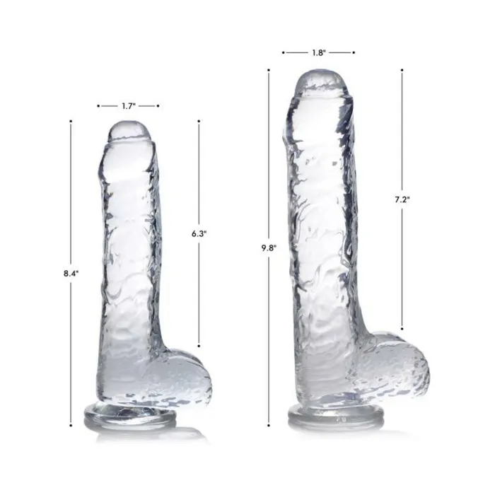 Fairvillacom Dildos Jock Cthru Dildo With Balls 9 Inch