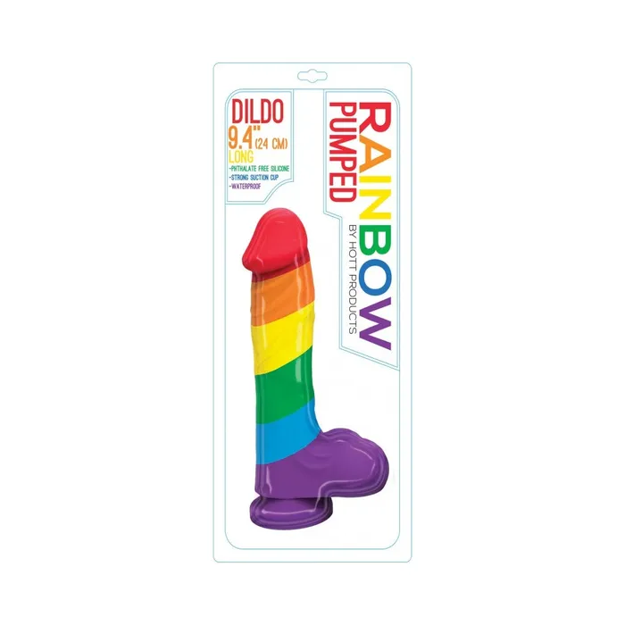 Fairvillacom Dildos Rainbow Pumped Silicone Dildo 94 inches