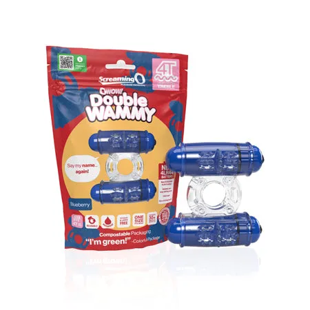 Fairvillacom Dildos Screaming O 4T Double Wammy Blueberry