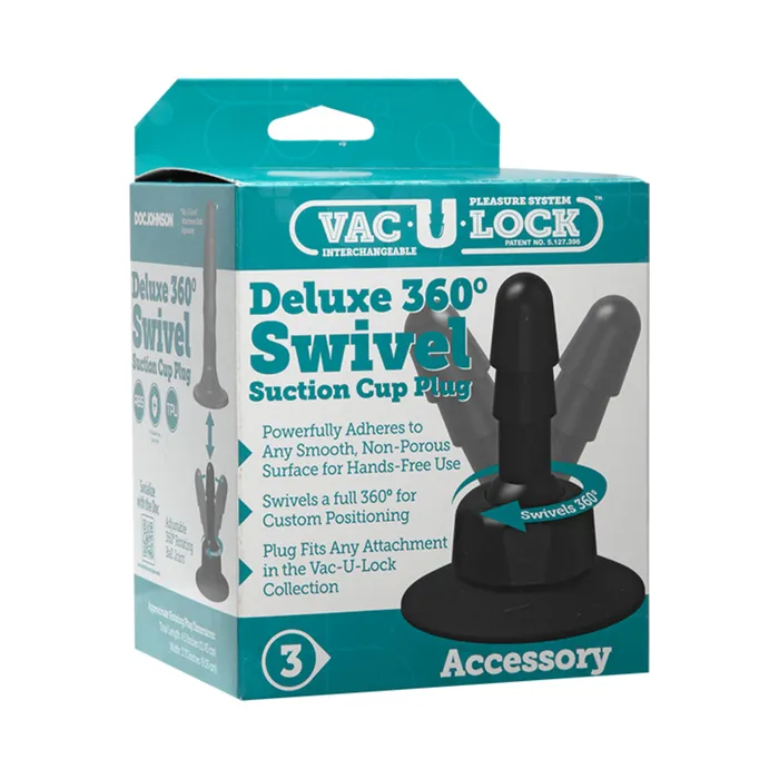 Fairvillacom Dildos VacULock Deluxe 360 Degree Swivel Suction Cup Plug Fairvillacom Dildos VacULock Deluxe 360 Degree Swivel Suction Cup Plug
