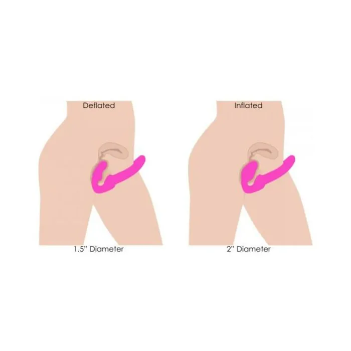 Fairvillacom Female Sex Toys 10X Evoke Ergo Fit Inflatable Vibrating Strapless StrapOn Dildo Fairvillacom Female Sex Toys 10X Evoke Ergo Fit Inflatable Vibrating Strapless StrapOn Dildo