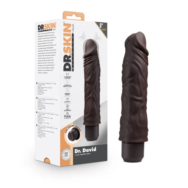 Fairvillacom Female Sex Toys DR SKIN SILICONE DR DAVID 8 IN VIBRATING DILDO BROWN Fairvillacom Female Sex Toys DR SKIN SILICONE DR DAVID 8 IN VIBRATING DILDO BROWN