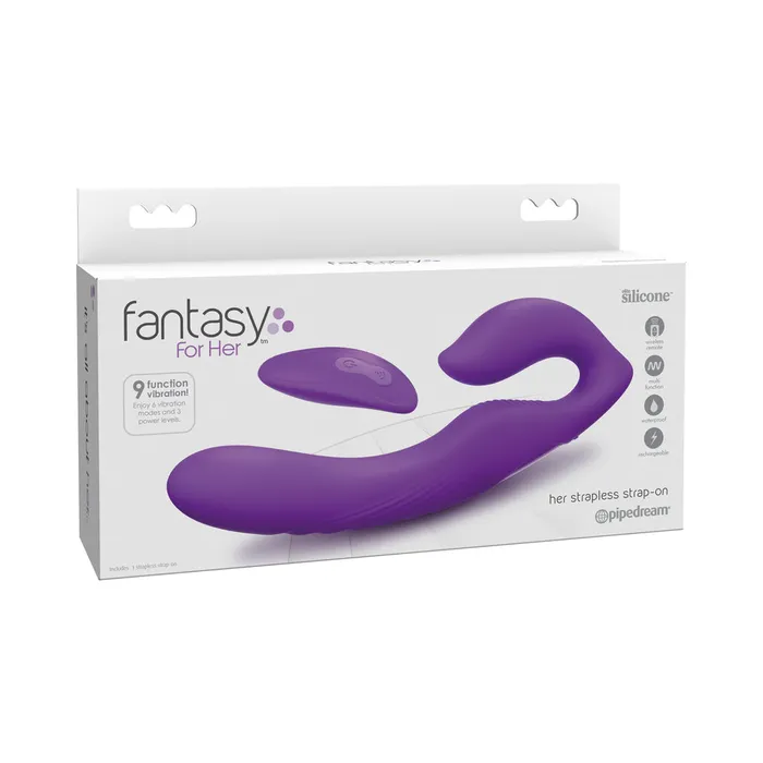 Fairvillacom Female Sex Toys Fantasy for Her Ultimate Strapless Strap On Purple