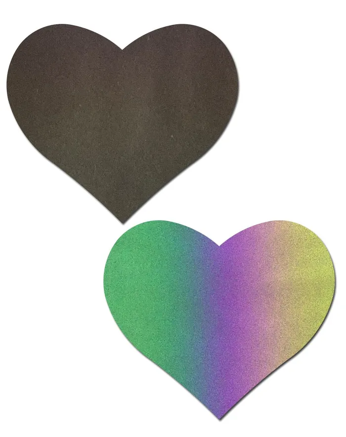 Fairvillacom Female Sex Toys PASTEASE REFLECTIVE RAINBOW HEART NIPPLE PASTIES Fairvillacom Female Sex Toys PASTEASE REFLECTIVE RAINBOW HEART NIPPLE PASTIES