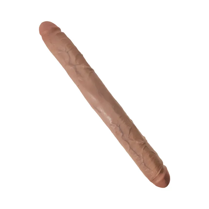 Fairvillacom King Cock 16 Thick Double Dildo Tan Dildos