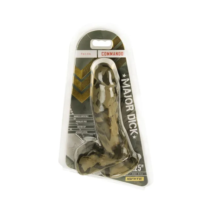 Fairvillacom Major Dick Commando Dong Camo Dildos