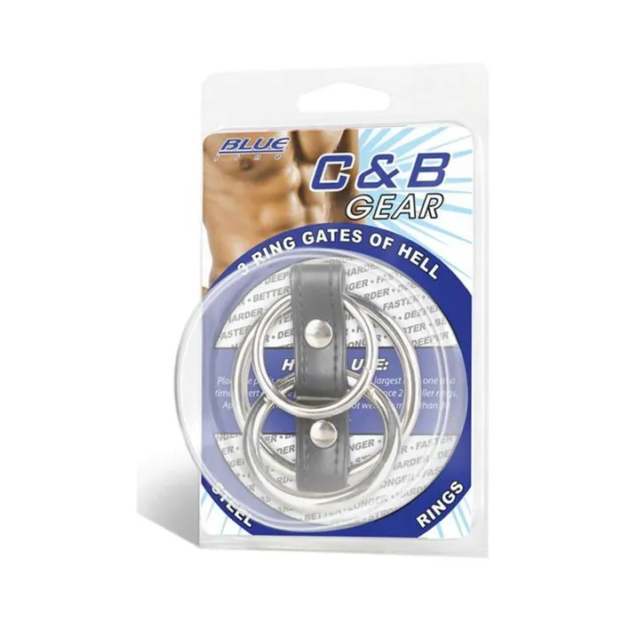 Fairvillacom Male Sex Toys CB Gear 3 ring gates of hell