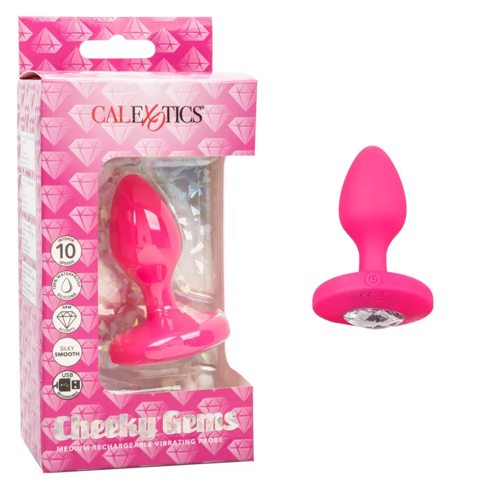 Fairvillacom Male Sex Toys Cheeky Gems Medium Rechargeable Vibrating Probe Pink Fairvillacom Male Sex Toys Cheeky Gems Medium Rechargeable Vibrating Probe Pink