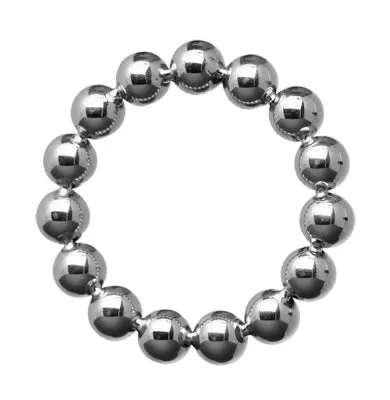 Fairvillacom Male Sex Toys MASTER SERIES STAINLESS STEEL BEADED COCK RING 175IN Fairvillacom Male Sex Toys MASTER SERIES STAINLESS STEEL BEADED COCK RING 175IN