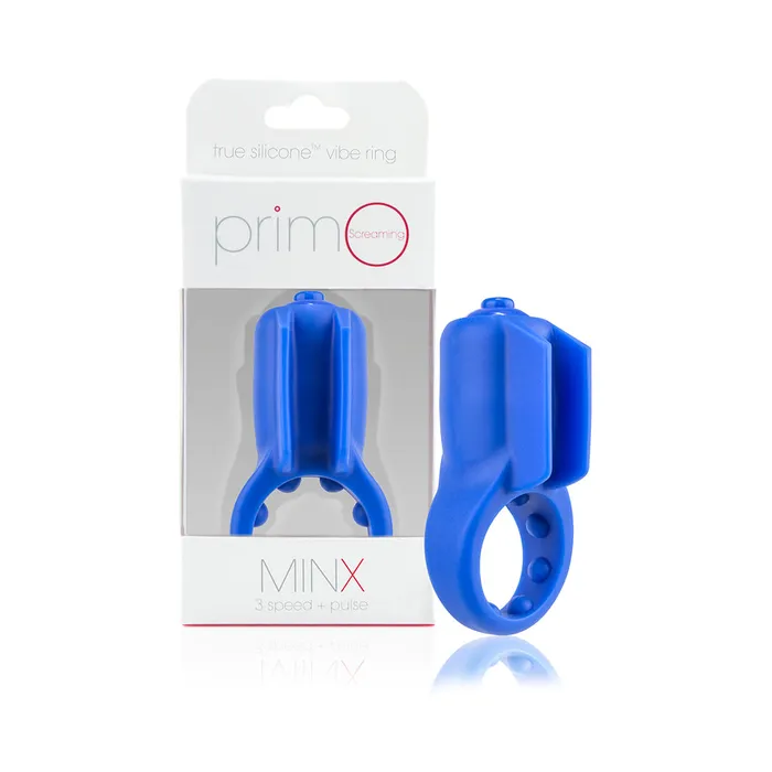 Fairvillacom Male Sex Toys Primo Minx Blue Vibrating Ring with Fins Fairvillacom Male Sex Toys Primo Minx Blue Vibrating Ring with Fins
