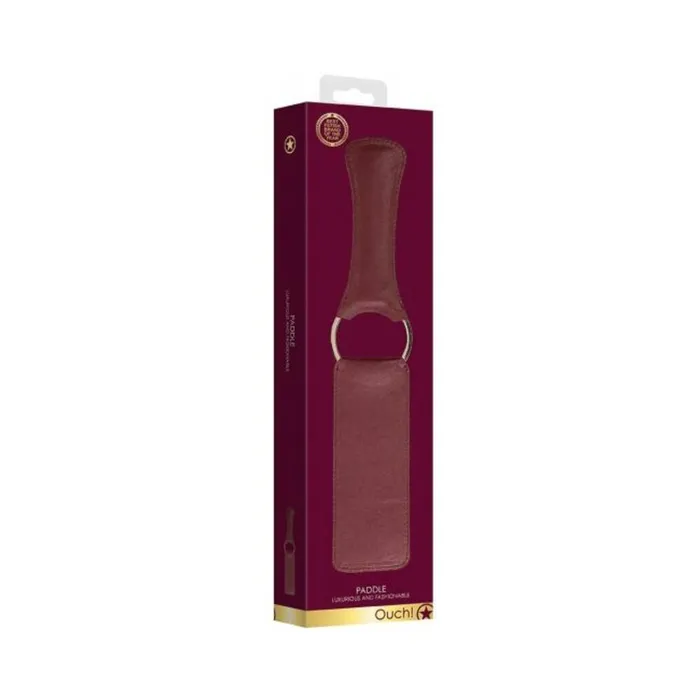 Fairvillacom Ouch Halo Paddle Burgundy Couples
