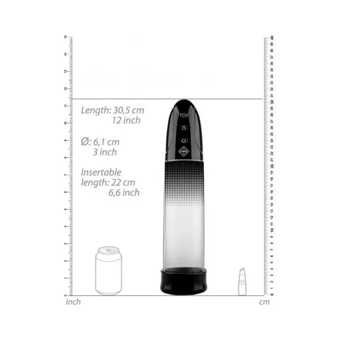 Fairvillacom Pumped Automatic Rechargeable Pump Black Anal