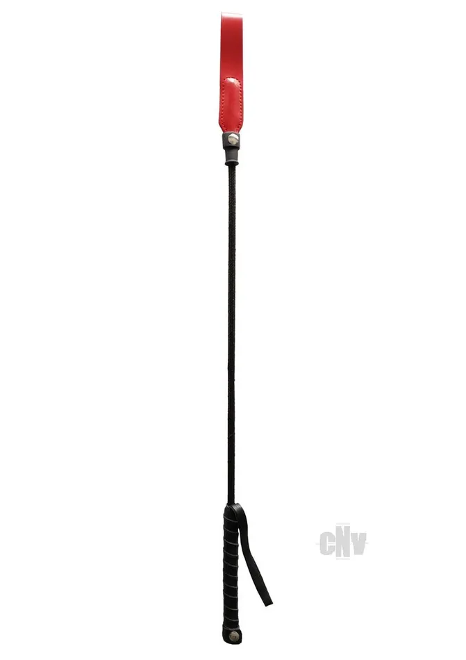 Fairvillacom Rouge Long Riding Crop Slim Tip 24 Red Anal