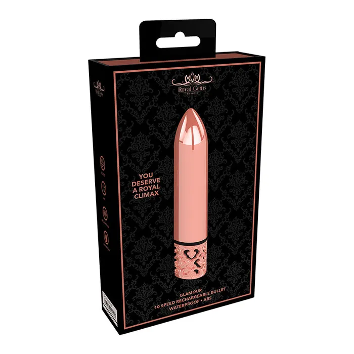 Fairvillacom Royal Gems Glamour Bullet Rose Gold Vibrators