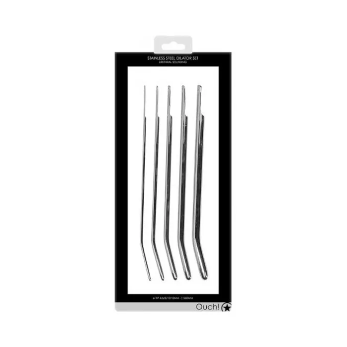 Fairvillacom Urethral Sounding Metal Dilator Set Male Sex Toys