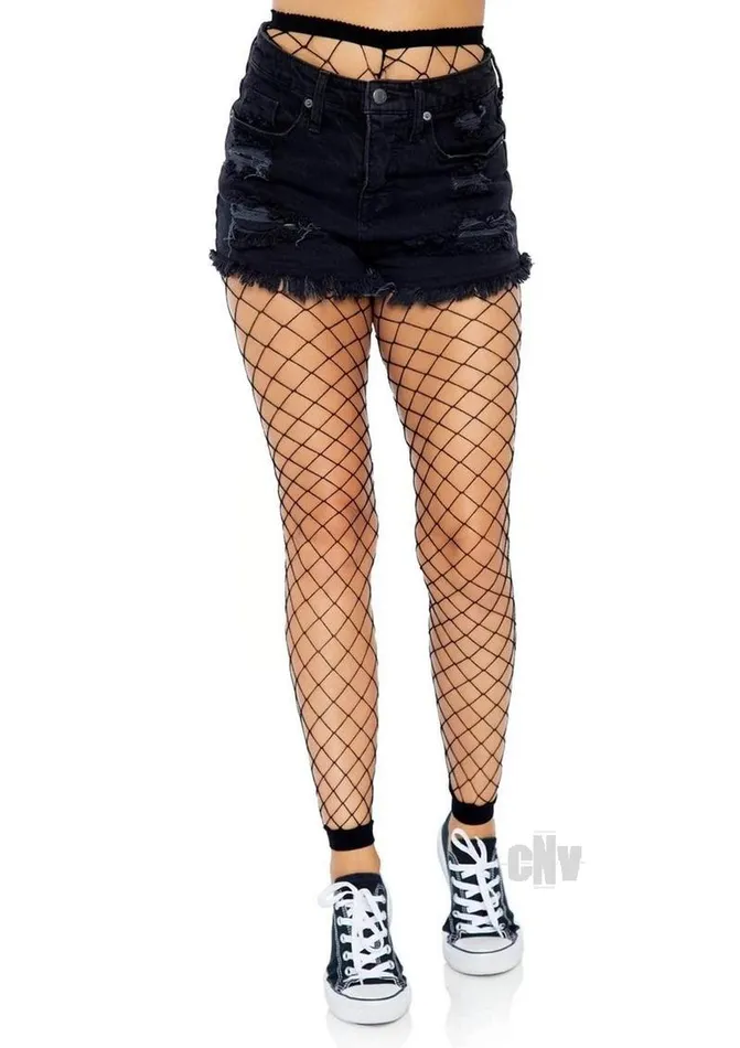 Fairvillacom Vibrators Diamond Net Footless Tights Os Blk