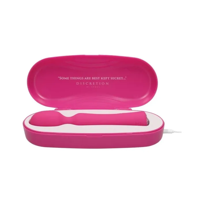 Fairvillacom Vibrators Discretion Wand Pearl Pink