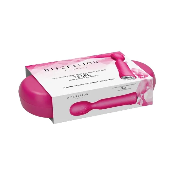 Fairvillacom Vibrators Discretion Wand Pearl Pink