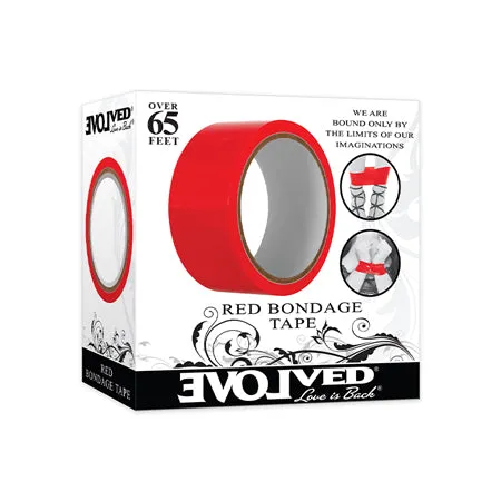 Fairvillacom Vibrators Evolved Bondage Tape Red