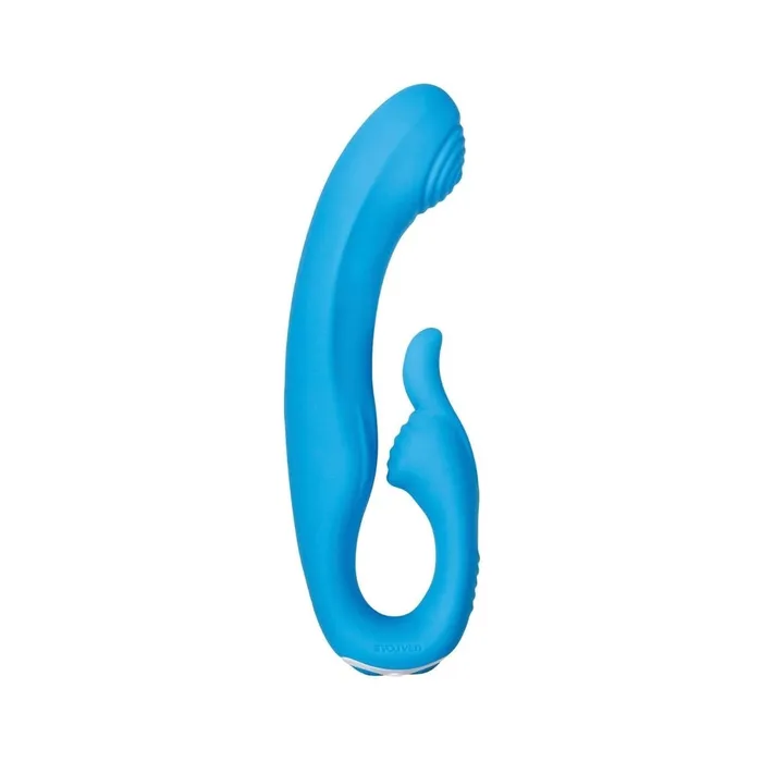 Fairvillacom Vibrators Evolved Sea Breeze Bunny Rechargeable Dual Stim Blue