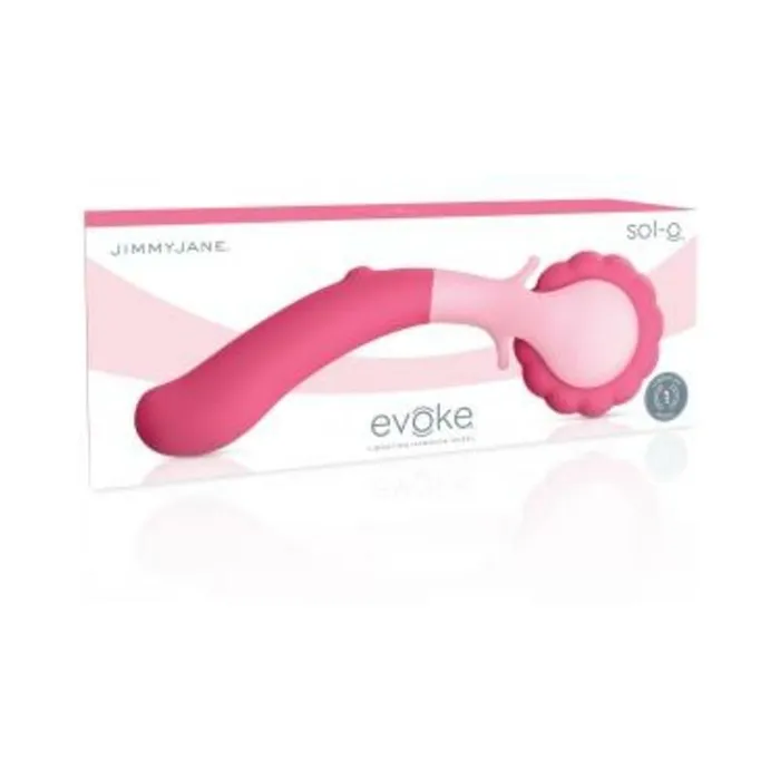 Fairvillacom Vibrators Jimmy Jane Evoke Solo Vibrating Massage Wheel Pink