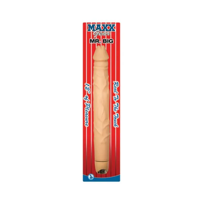 Fairvillacom Vibrators Maxx Gear Mr Big Beige Realistic Vibrator