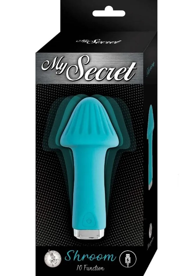 Fairvillacom Vibrators My Secret Shroom Aqua