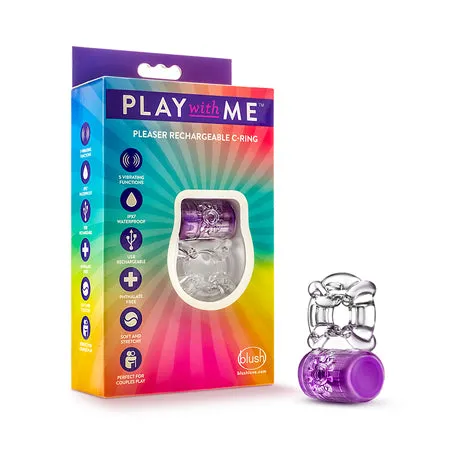 Fairvillacom Vibrators NO ETA Blush Play with Me Pleaser Rechargeable C Ring Purple Fairvillacom Vibrators NO ETA Blush Play with Me Pleaser Rechargeable C Ring Purple