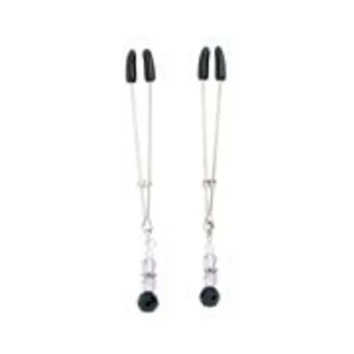 Fairvillacom Vibrators Purple Beaded Nipple Clamps With Tweezer Tip Purple Fairvillacom Vibrators Purple Beaded Nipple Clamps With Tweezer Tip Purple