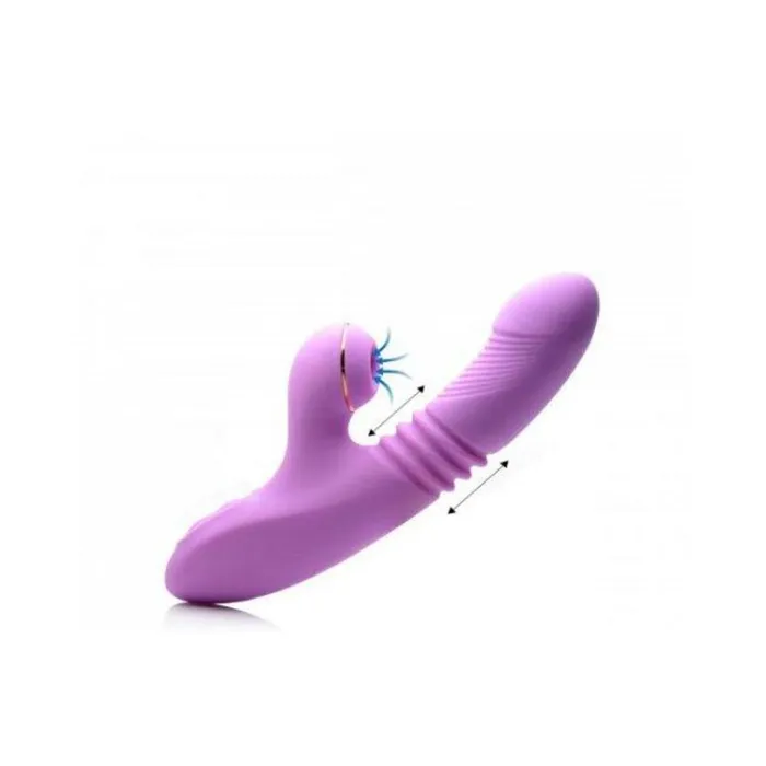 Fairvillacom Vibrators Shegasm ProThrust Thrusting Suction Rabbit Vibrator
