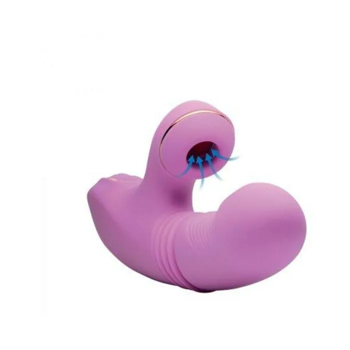 Fairvillacom Vibrators Shegasm ProThrust Thrusting Suction Rabbit Vibrator