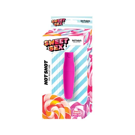 Fairvillacom Vibrators Sweet Sex Hot Shot Mini Bullet Vibe Magenta