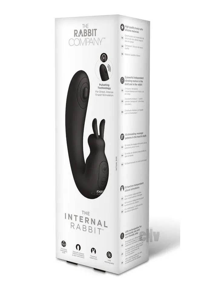 Fairvillacom Vibrators The Internal Rabbit Black
