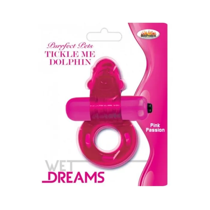 Fairvillacom Wet Dreams Purrrfect Pets Tickle Me Dolphin Pink Vibrators