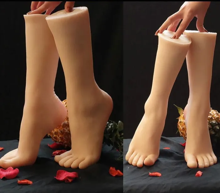 Female Sex Toys Foot fetish female foot shin replica size EU35 ShhhOb
