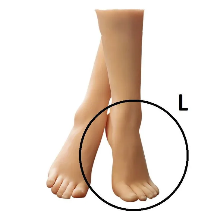 Female Sex Toys Foot fetish female foot shin replica size EU35 ShhhOb