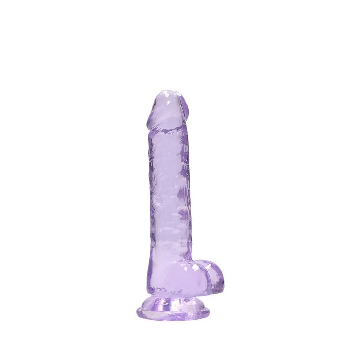 Female Sex Toys ShhhWndsr RealRock Realistic Dildo With Balls 175cm Purple Female Sex Toys ShhhWndsr RealRock Realistic Dildo With Balls 175cm Purple