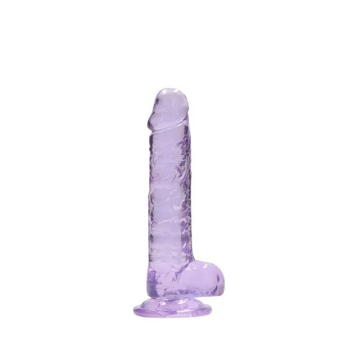 Female Sex Toys ShhhWndsr RealRock Realistic Dildo With Balls 175cm Purple Female Sex Toys ShhhWndsr RealRock Realistic Dildo With Balls 175cm Purple