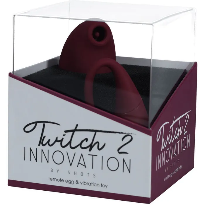Female Sex Toys ShhhWndsr Twitch 2 Clit Stimulator and Vibrating Egg Burgundy Female Sex Toys ShhhWndsr Twitch 2 Clit Stimulator and Vibrating Egg Burgundy
