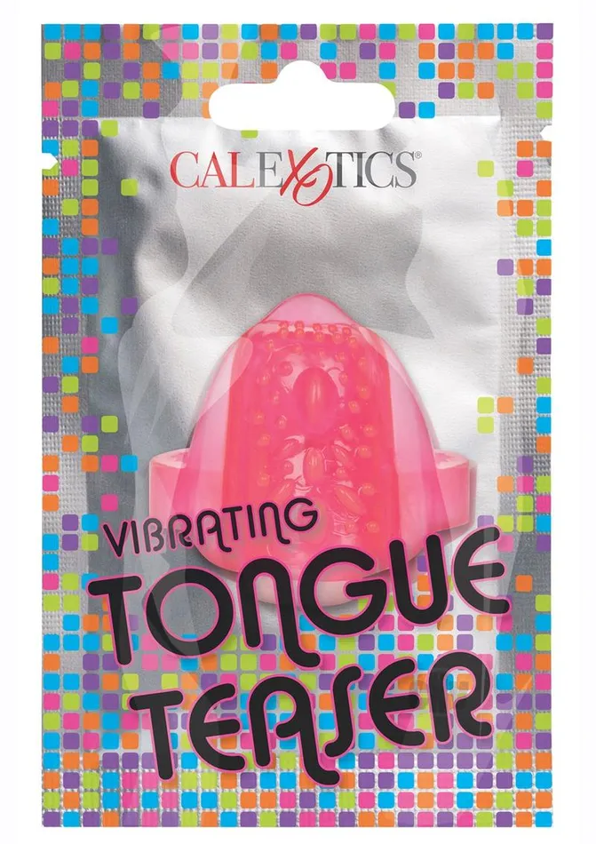 Foil Pack Vibrating Tongue Teaser Pink Fairvillacom Vibrators