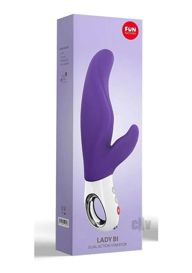 Fun Factory Lady Bi Rabbit Violet Fairvillacom Vibrators