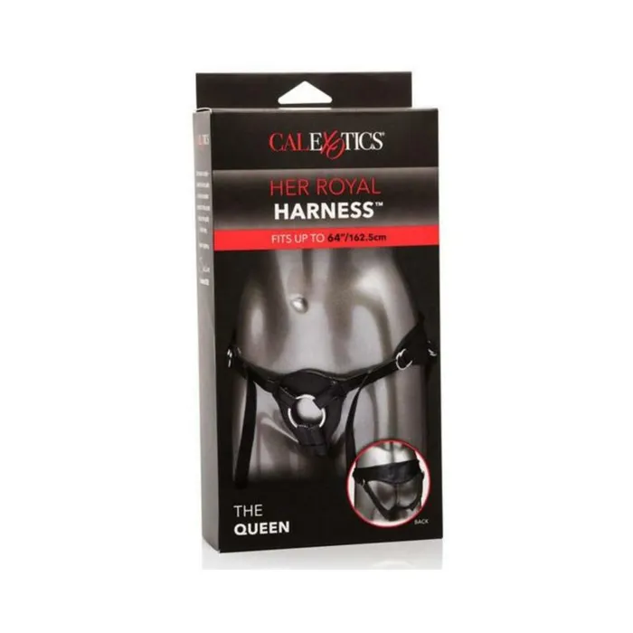 Her Royal Harness Queen Black Boxed Fairvillacom Female Sex Toys