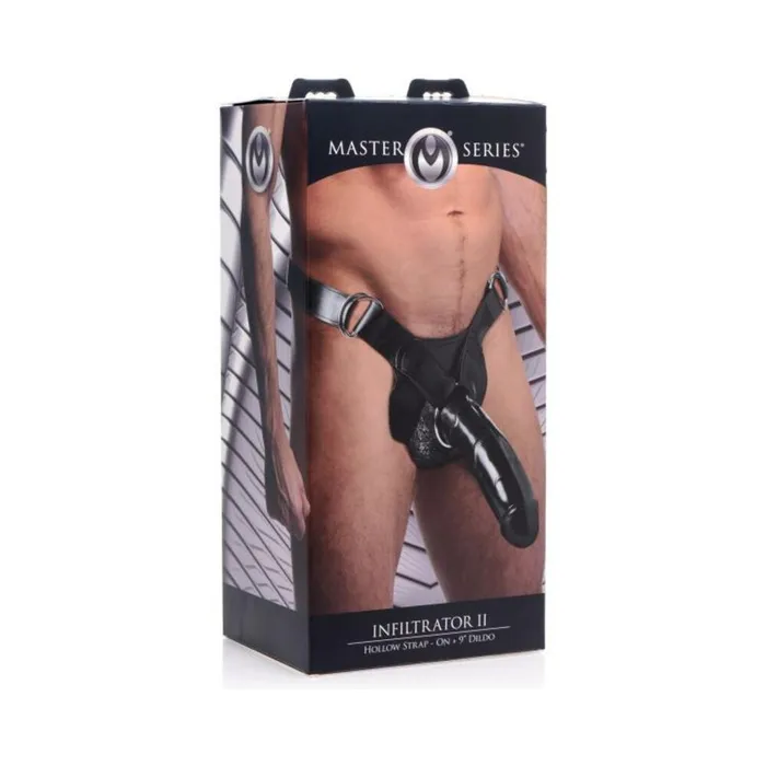 Infiltrator II Hollow Strap On With 9 Inches Dildo Black Fairvillacom Female Sex Toys Infiltrator II Hollow Strap On With 9 Inches Dildo Black Fairvillacom Female Sex Toys