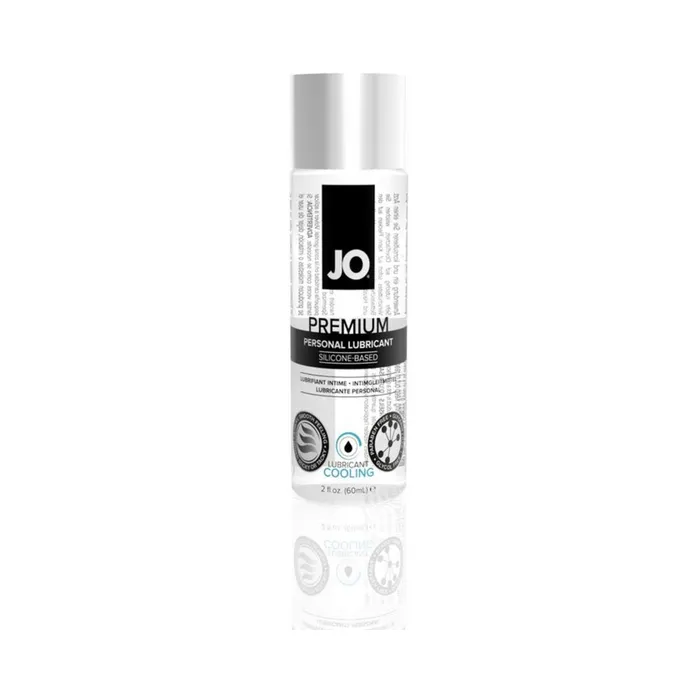 Jo Premium Cool 2 oz Silicone Lubricant Fairvillacom Lubricants