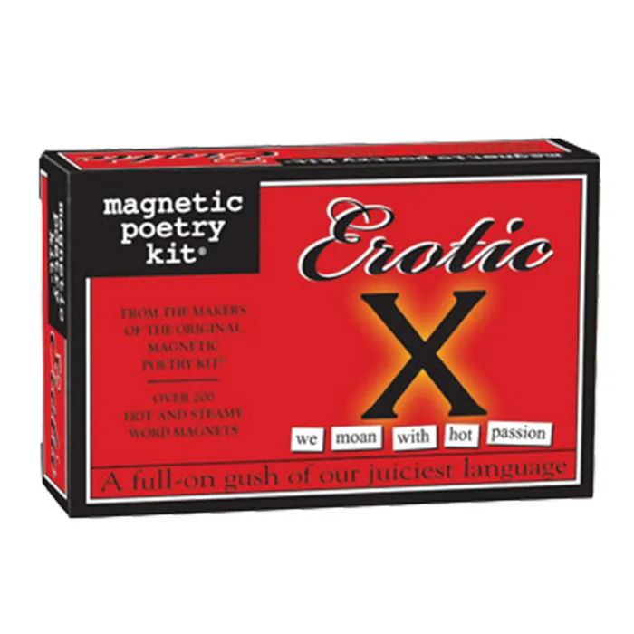 Magnetic Poetry Kit Erotic X Edition Fairvillacom Couples