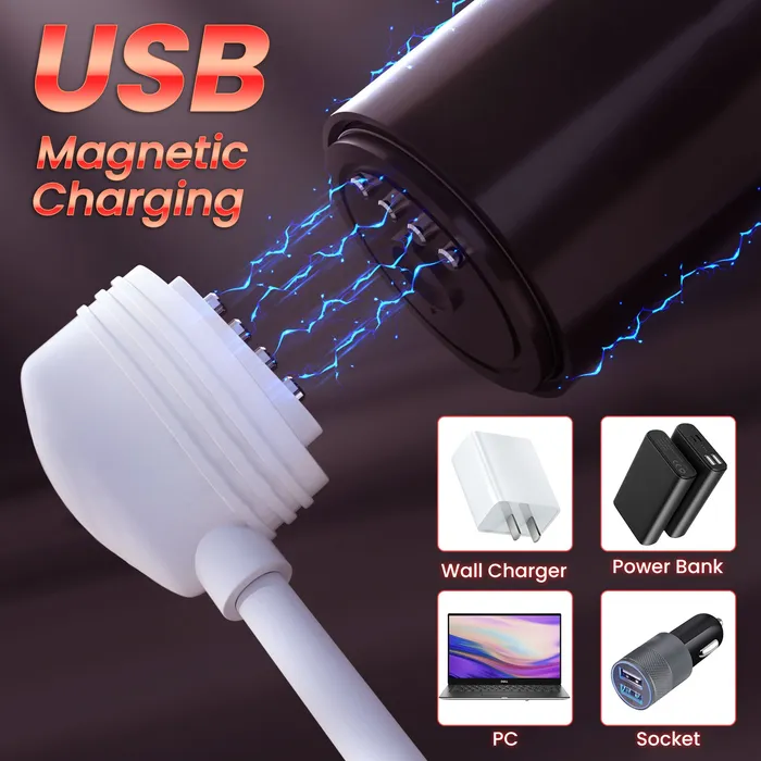 Male Sex Toys Amovibe Thrusting Automatic Masturbator with Vibrating Design