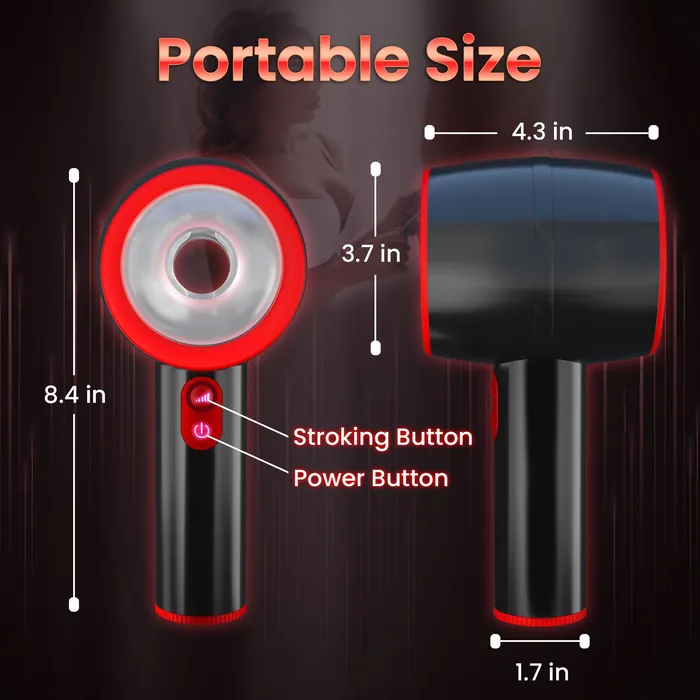 Male Sex Toys Amovibe Thrusting Automatic Masturbator with Vibrating Design