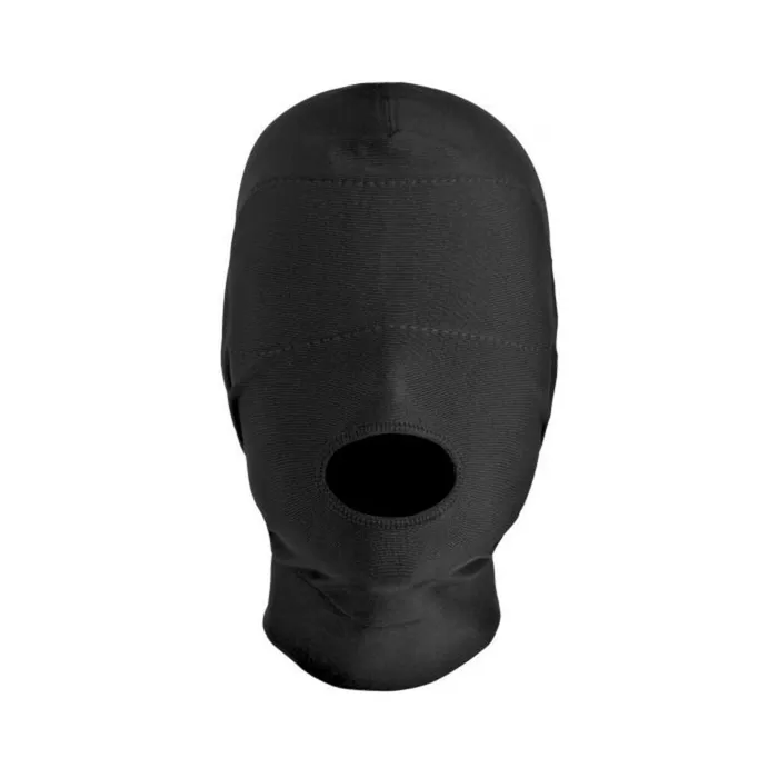 Male Sex Toys Disguise Open Mouth Hood With Padded Blindfold OS Fairvillacom