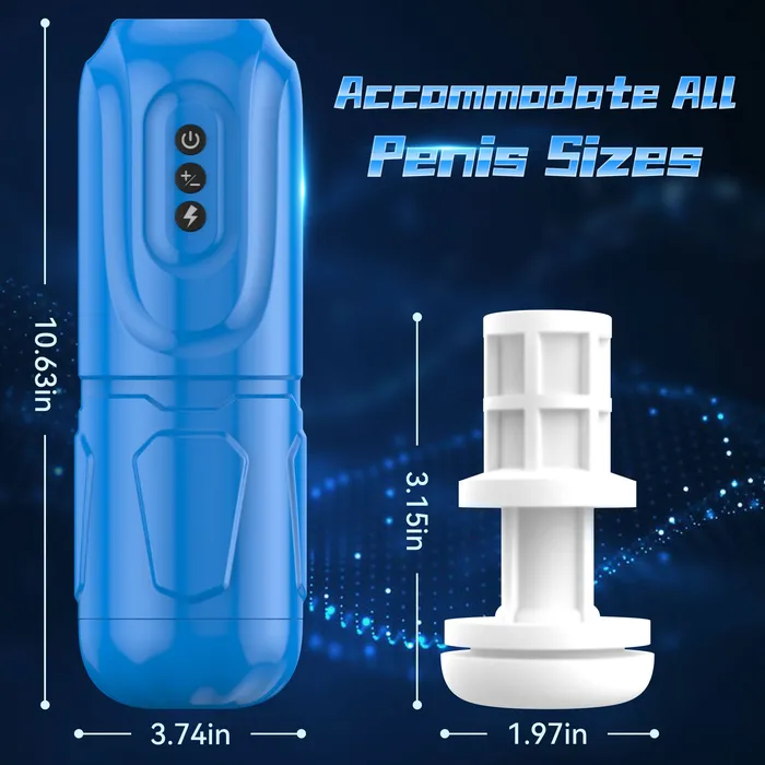 Male Sex Toys KERERO AMOVIBE Male Masturbators Cup with 7 Thrusting Modes for Men Hands Free